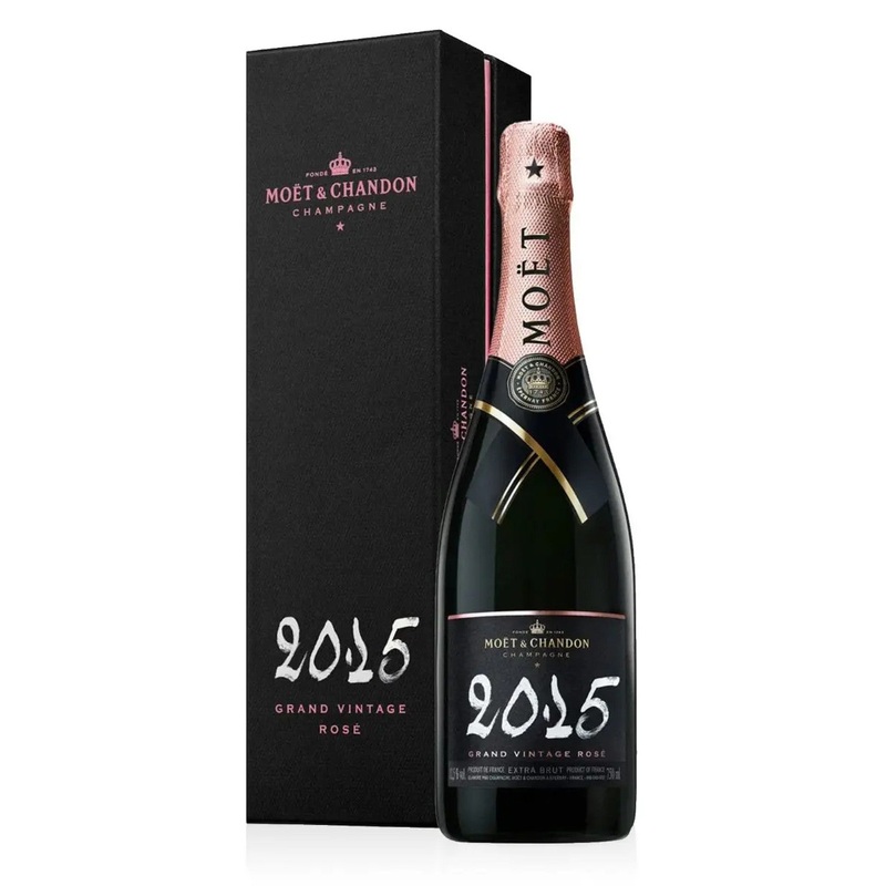 Moet & Chandon Extra Brut Grand Vintage Rose 2015 Champagne