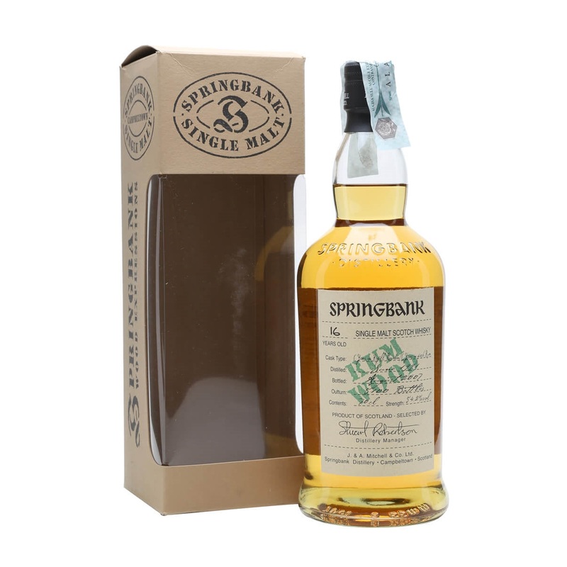 Springbank Rum Wood 1991 16 Year Old Whisky | 700ML