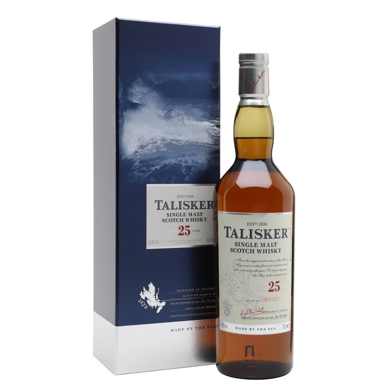 Talisker Single Malt Scotch (2018 Edition) 25 Year Old Whisky | 700ML