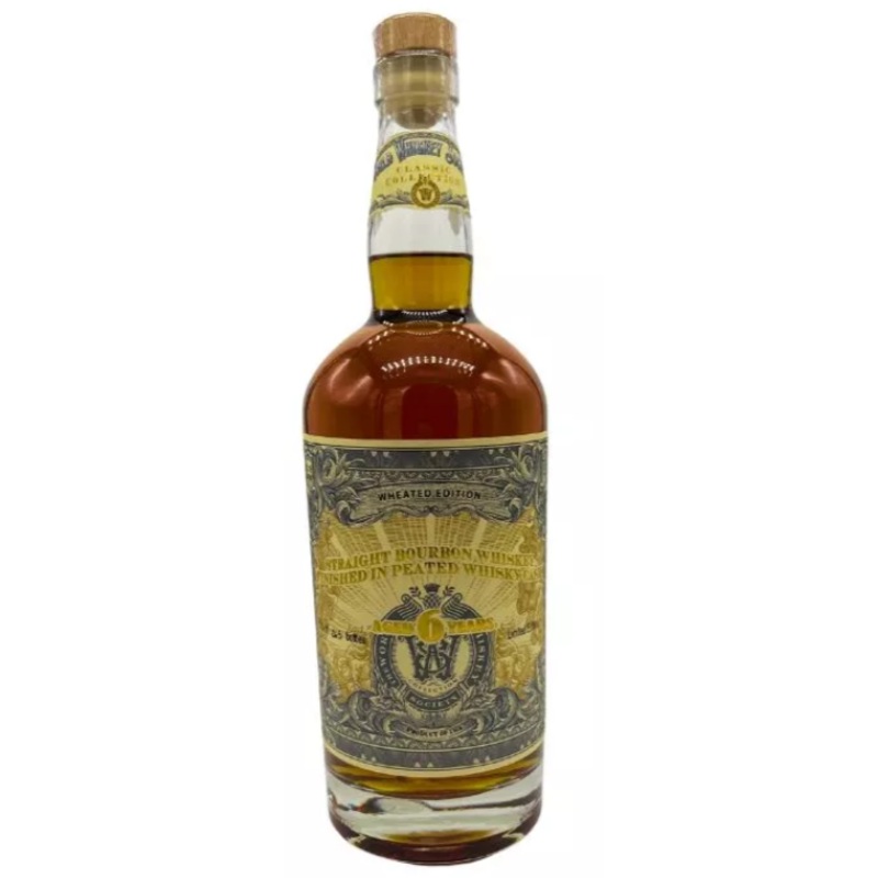World Whiskey Society 6 Year Old Peated Cask Finish Wheated Edition Bourbon Whisky