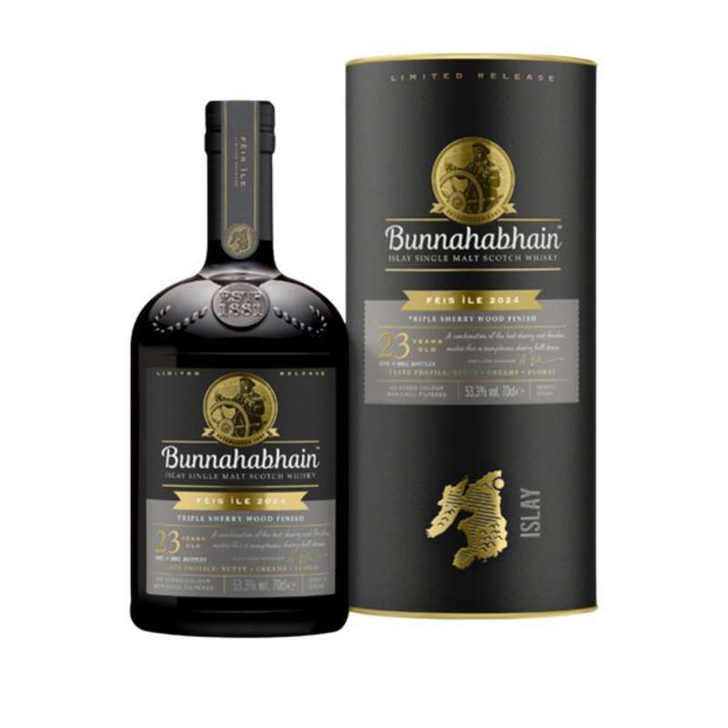 Bunnahabhain 23 Year Old Feis Ile 2024 Release Single Malt Scotch Whisky | 700ML