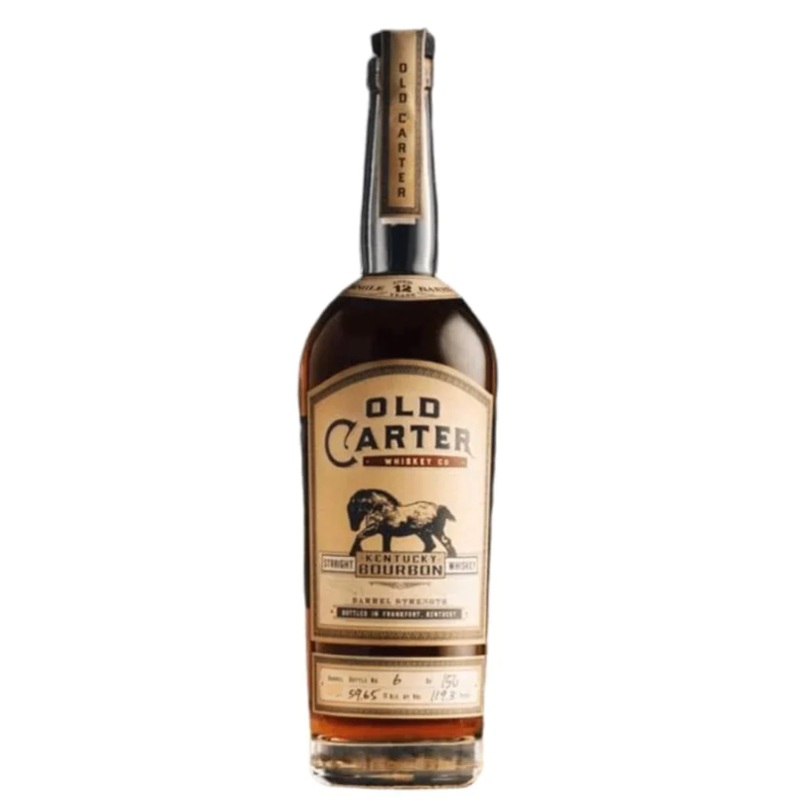 Old Carter 12 Year Old Kentucky Single Barrel #39 Straight Bourbon Whisky