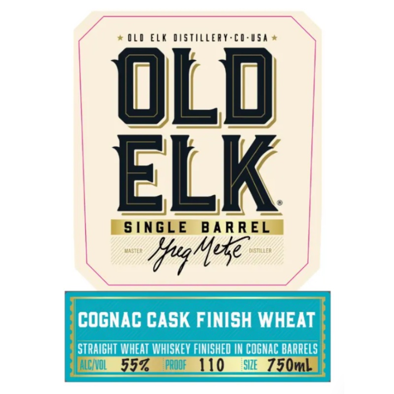 Old Elk Single Barrel Cognac Cask Finished Wheat Whisky
