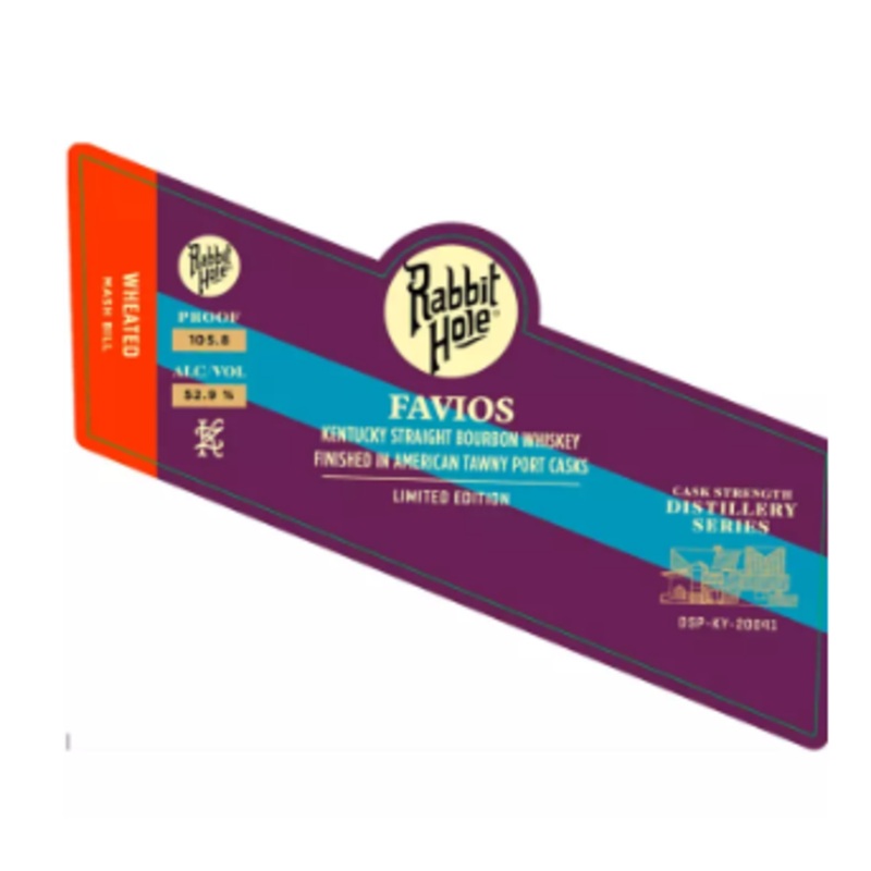 Rabbit Hole Favios American Tawny Port Cask Finish Straight Bourbon Whisky