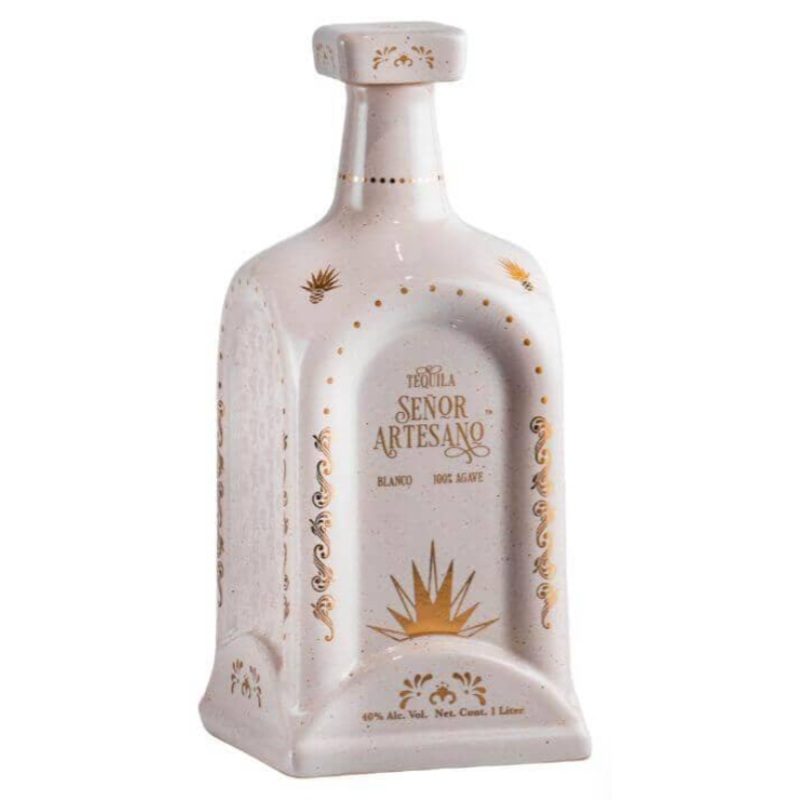 Senor Artesano Blanco Ceramic Tequila | 1L