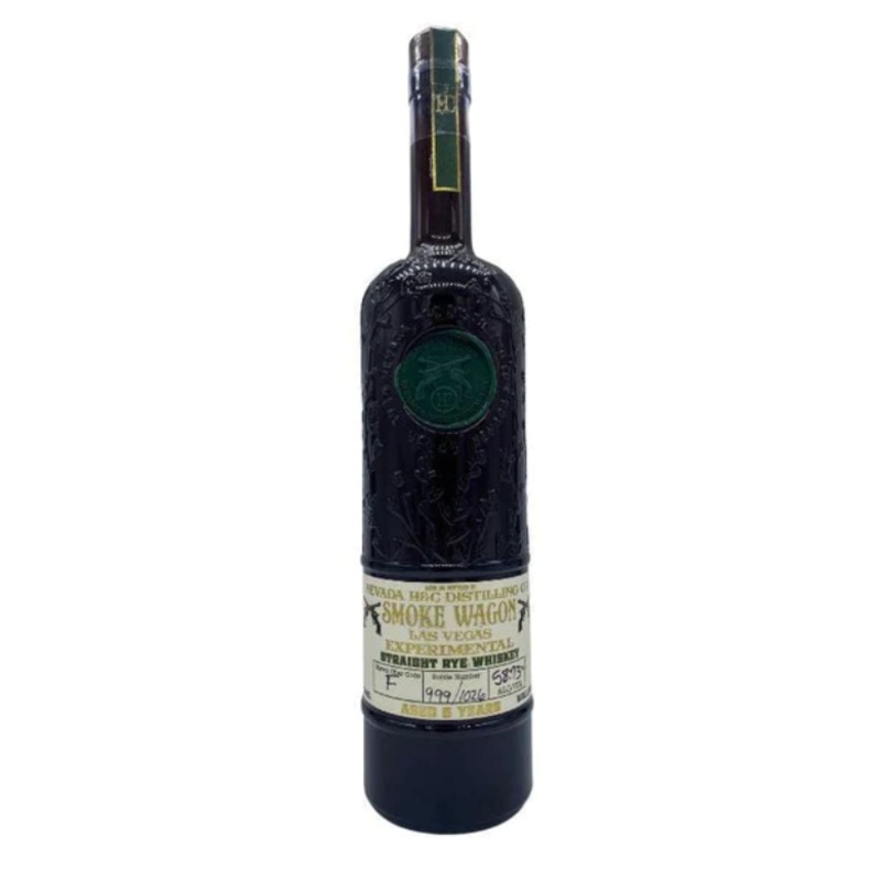 Smoke Wagon Aged 9 Year Old Experimental Barrel Char F Straight Rye Whisky