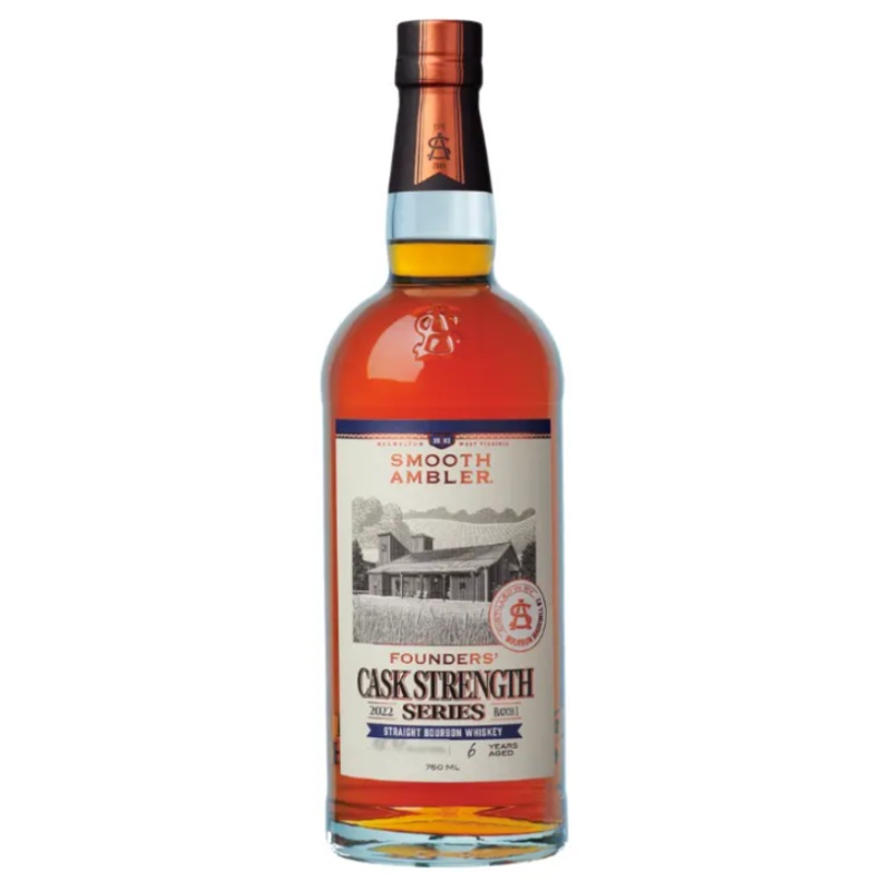 Smooth Ambler Founders Cask Strength Series Bourbon Whisky