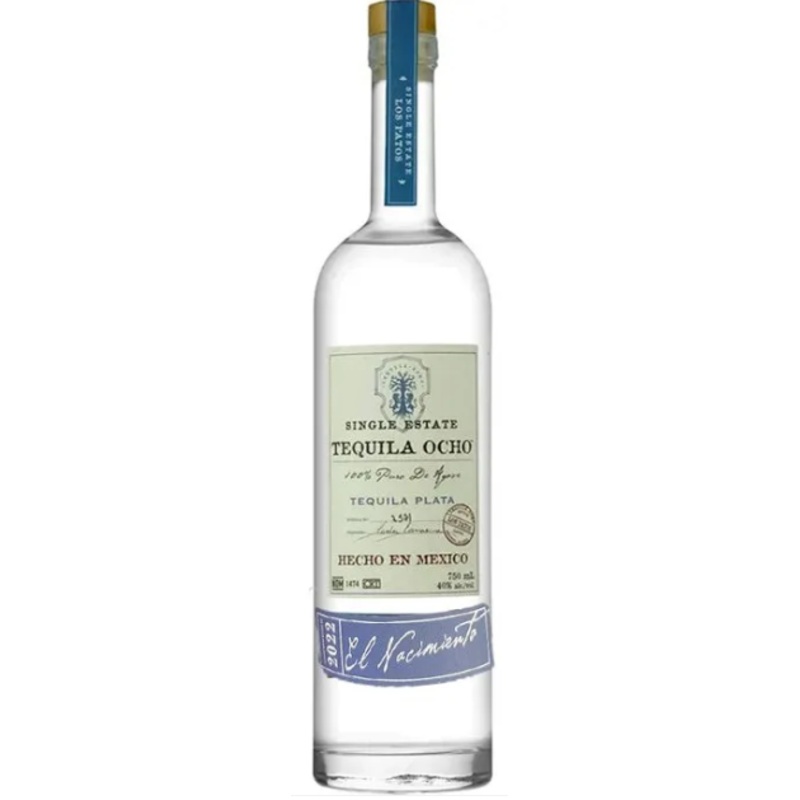 Tequila Ocho 2022 Single Estate Blanco El Nacimiento