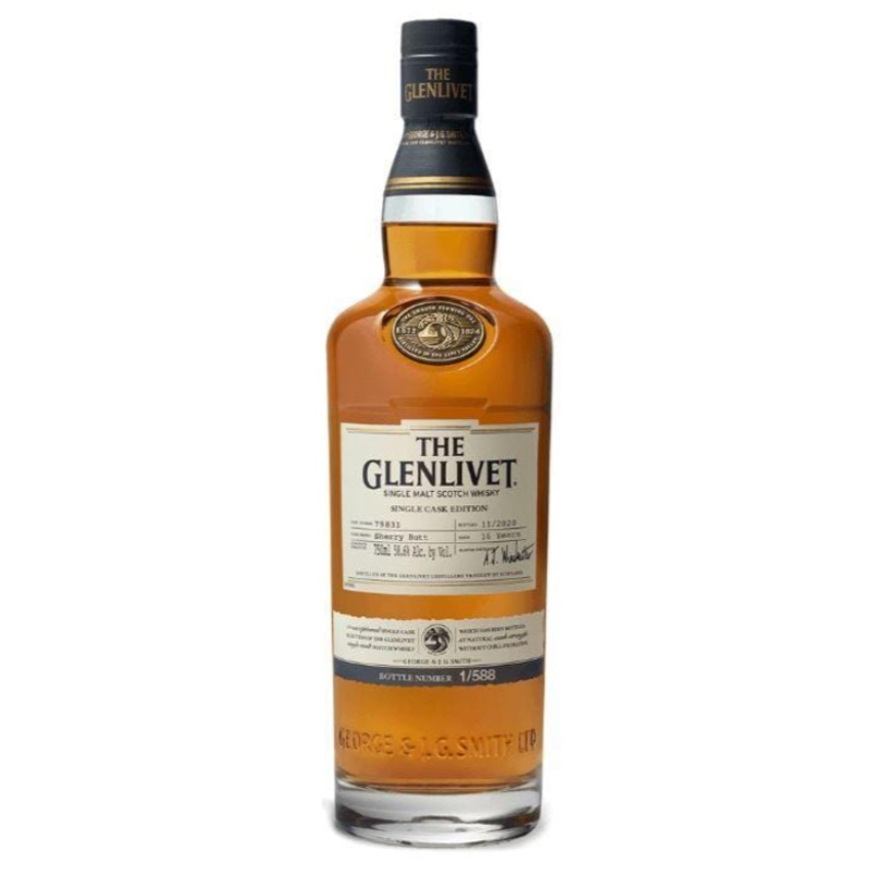 The Glenlivet Single Cask Edition Sherry Butt #79831 14 Year Old Single Malt Scotch Whisky