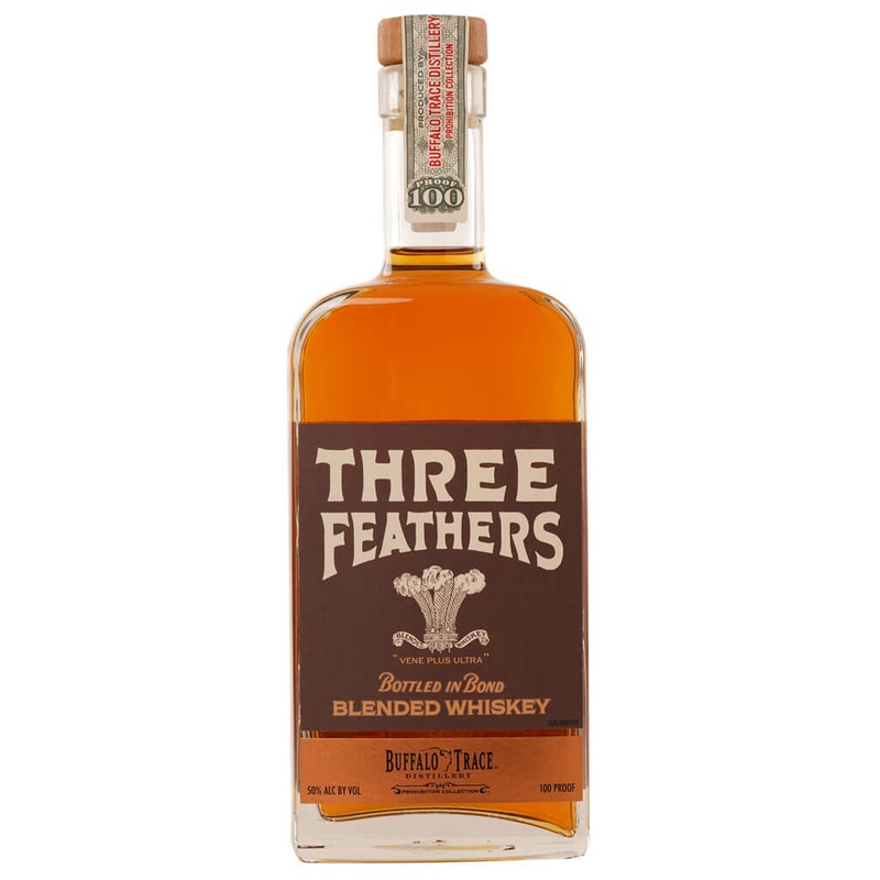 Three Feathers Bottled in Bond Bourbon Whisky