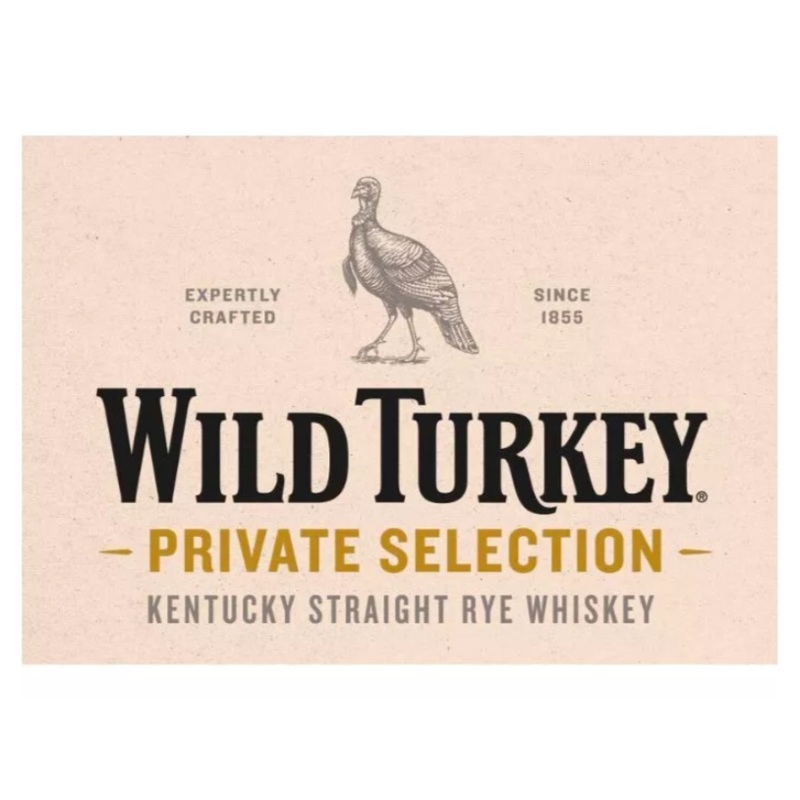 Wild Turkey Private Selection Single Barrel Kentucky Straight Rye Whisky