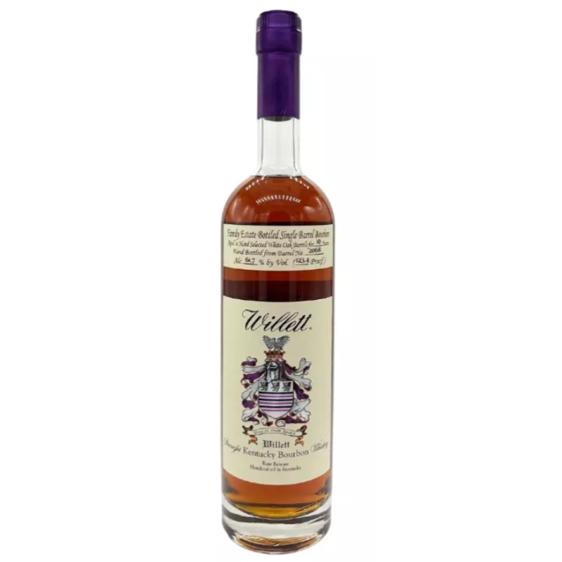 Willett Family Estate 10 Year Old Single Barrel #2068 "Pac Edge" Bourbon Whisky