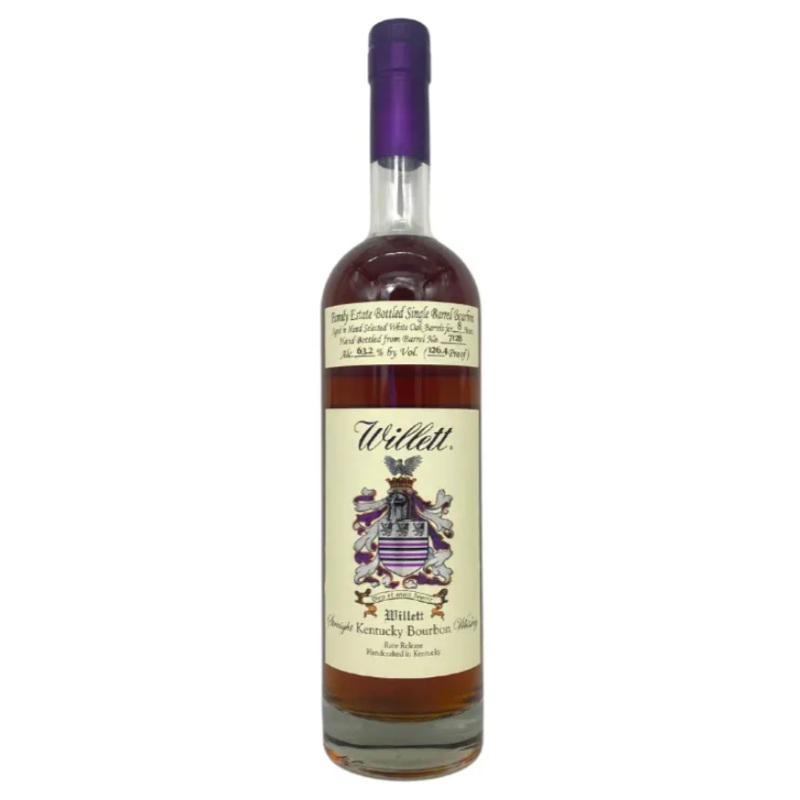 Willett Family Estate 8 Year Old Single Barrel #7128 "Don't H8 The Player" Bourbon Whisky