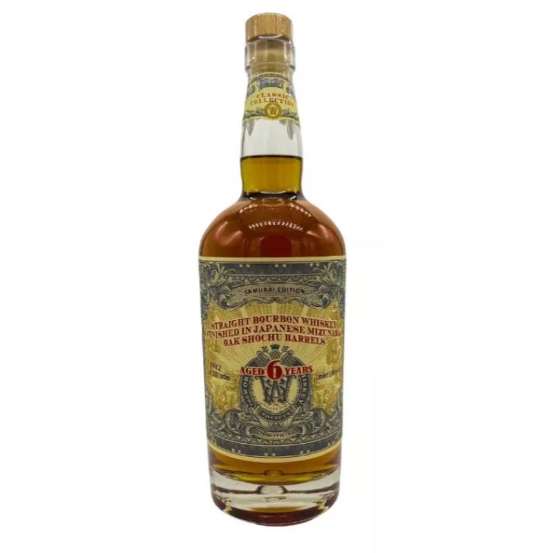 World Whiskey Society 6 Year Old Mizunara Cask Finish Samurai Edition Bourbon Whisky