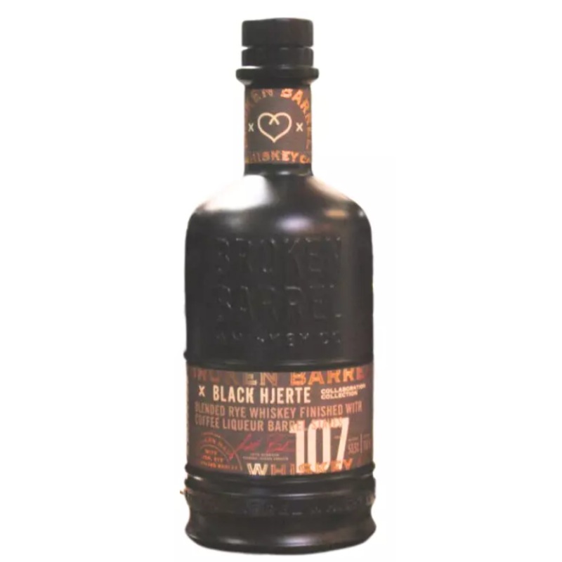 Broken Barrel x Black Hjerte Coffee Liqueur Stave Finish Rye Whisky
