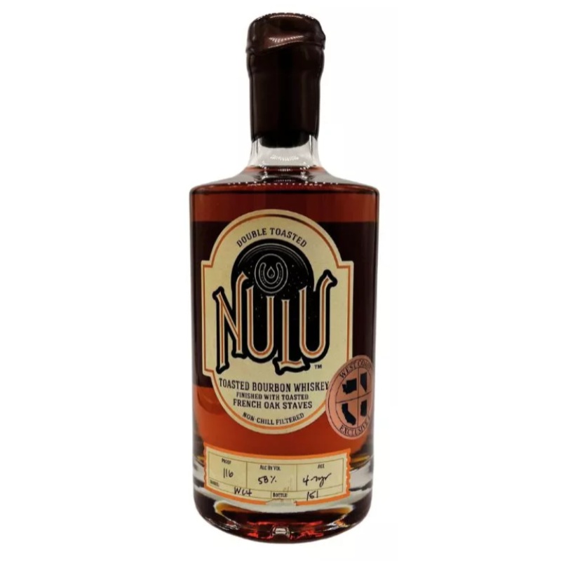 Nulu Double Toasted 'West Coast Exclusive' Single Barrel Straight Bourbon Whisky