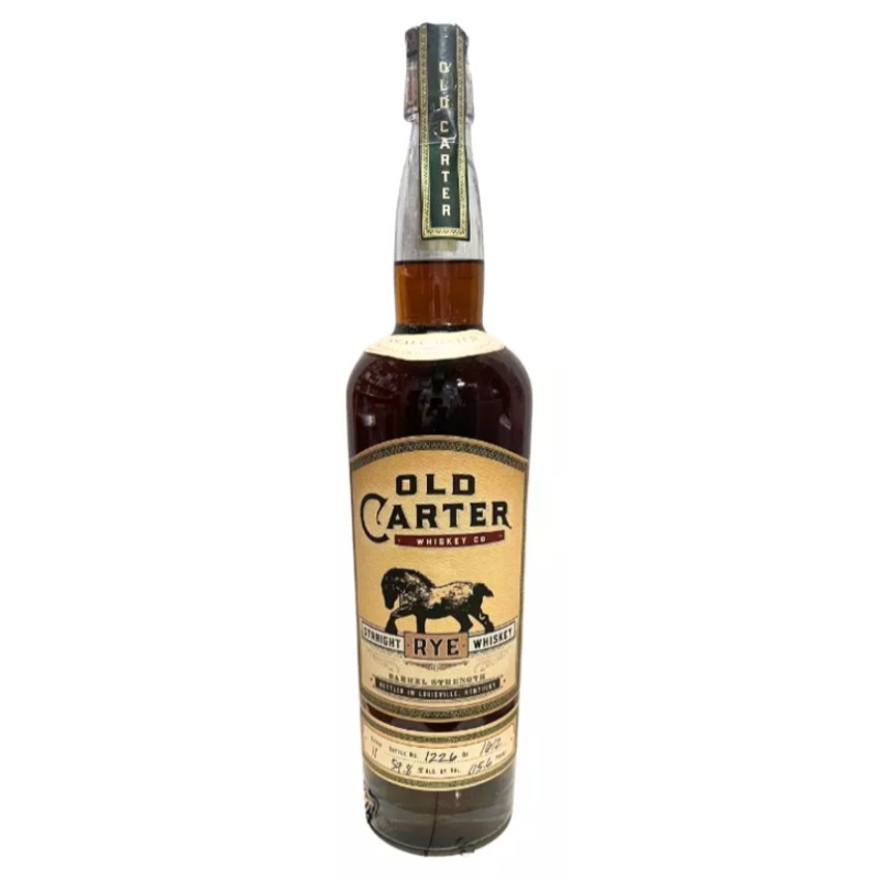 Old Carter Batch #11 2023 Release Straight Rye Whisky