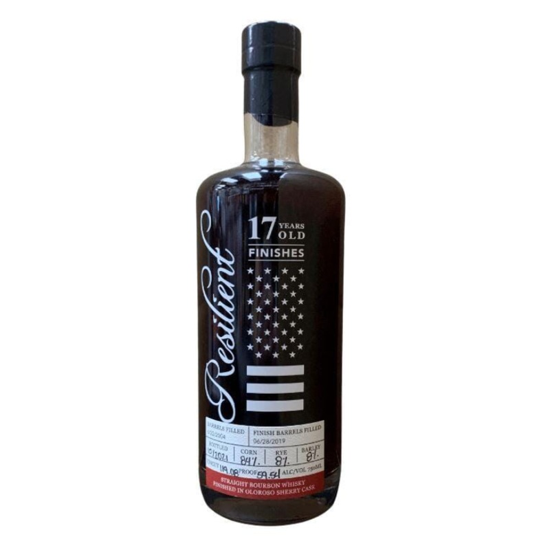 Resilient 17 Year Old Barrel #3 Oloroso Sherry Cask Finished Straight Bourbon Whisky