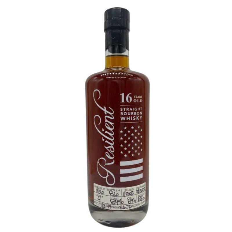 Resilient Single Barrel #186 16 Year Old Straight Bourbon Whisky