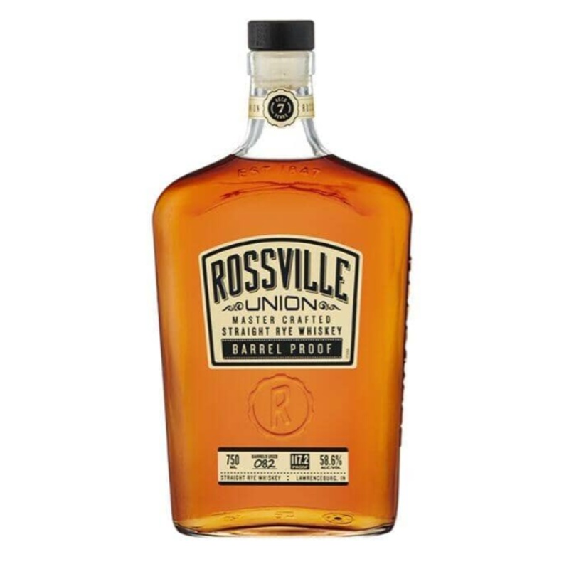 Rossville Union Master Crafted | Barrel Proof Straight Rye Whisky