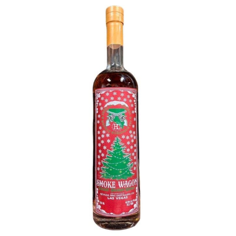 Smoke Wagon Christmas 2022 Limited Edition Straight Bourbon Whisky