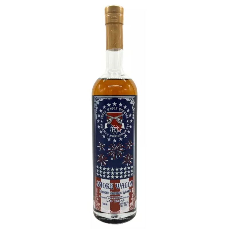 Smoke Wagon Red White & Blue 2023 Edition Straight Bourbon Whisky