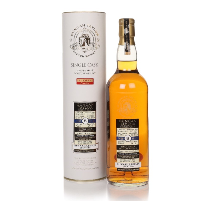 Bunnahabhain 8 Year Old 2014 Cask #3814010817 Duncan Taylor Single Malt Scotch Whisky | 700ML