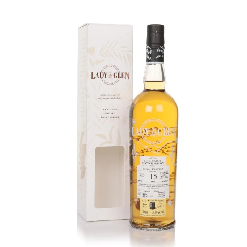 Royal Brackla 15 Year Old 2008 Cask #6787 - Lady of the Glen Hannah Single Malt Scotch Whisky | 700ML