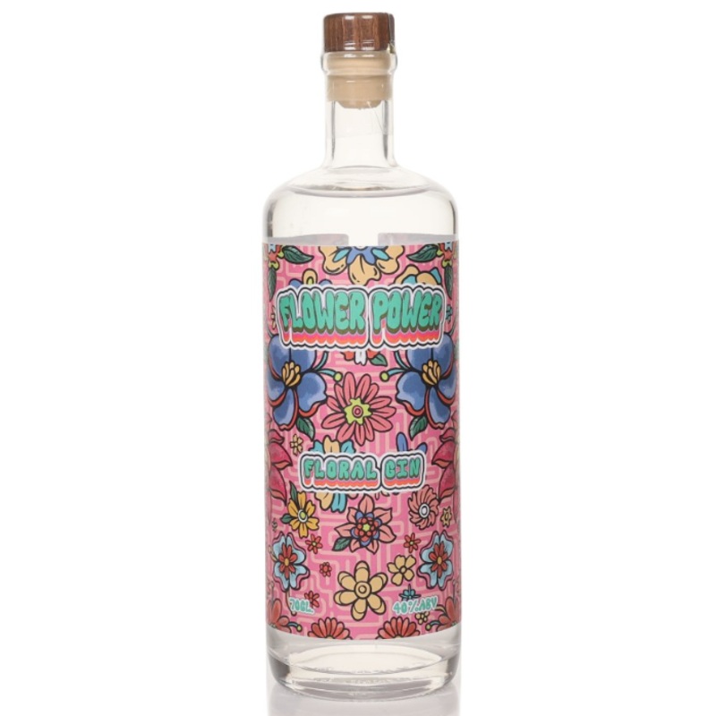 The Custom Spirit Co. Flower Power Floral Gin | 700ML