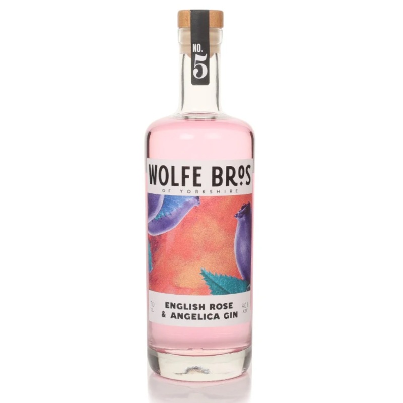 Wolfe Bros English Rose & Angelica Gin | 700ML