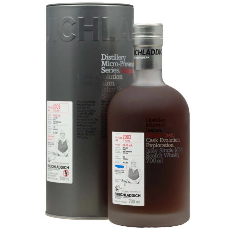 Bruichladdich 2003 Cask #1293 Private Client Release Single Malt Scotch Whisky | 700ML